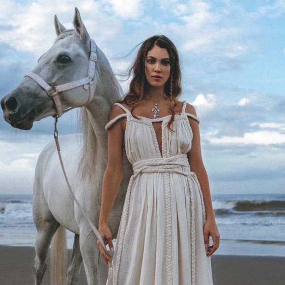 NWT Aya sacred wear Greek goddess dress - Picture 4 of 7